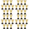 ifundom Gold Award Trophy Cups 3. 34 Trofei per Il Primo Posto Vincitore del Premio Bulk Pack di 40 per Bambini e Adulti, Perfetti per premiare Coloro Che Hanno raggiunto