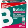 Be-Total Betotal Advance B12 Integratore Alimentare con Vitamina B12, Niacina e Zinco, Supporto per l'Energia Fisica e Mentale, Adulti dopo i 50 anni, Senza Glutine e Senza Lattosio,30 flaconi