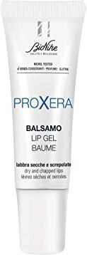 Bionike Proxera Balsamo per Labbra Secche e Screpolate con Burro di Karitè e Olio di Jojoba, Ripara e Nutre Intensamente, Previene Arrossamento e Irritazione, 10 ml