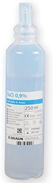 B-Braun  Soluzione Salina Sterile Ecolav, 250 ml, Confezione da 20