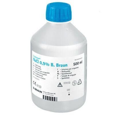 Braun Soluzione di risciacquo NaCl 0,9% Ecotainer 10 x 500 ml by B marrone
