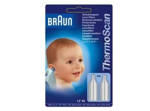 Braun ThermoScan LF 20 Hygiene cap Set risparmio 3 x 40 pezzi tappo protettivo per termometro auricolare sicuro e igienico.