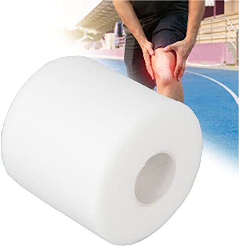 ZJchao pellicola cutanea, pellicola in schiuma per primer, nastro sportivo, Underwrap multifunzionale in schiuma, nastro sportivo pre-avvolgimento in schiuma per caviglie del gomito(bianco)