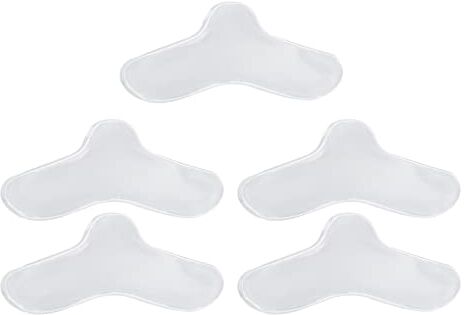 Generic Set di Cuscinetti Nasali da 5 Pezzi, Cuscinetto in Gel Nasale Per Maschera Cpap, Accessori di Ricambio Per Macchina Per La Respirazione con Cuscinetti Nasali in Gel di Silicone, Aiuta a Prevenire Il D