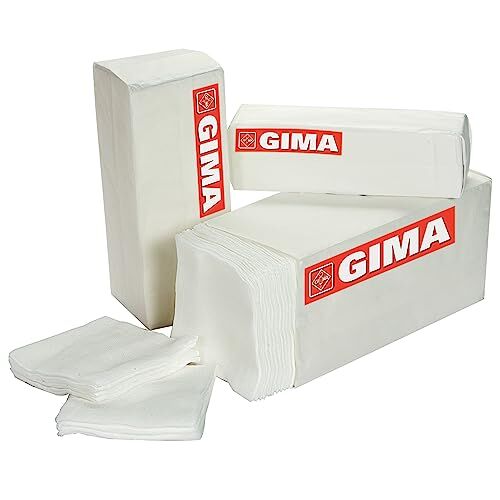 GIMA Compressa Garza, Tessuto Non Tessuto, 4 Strati, 10 x 10 cm, Confezione da 1000
