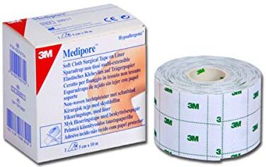 3M Medipore™ cm 5 x 10 mt Protezione elastica adesiva in TNT, Confezione 1 pezzo