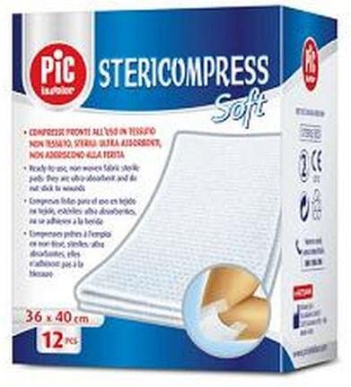 PIC Stericompress Soft Compresse Di Garza Sterile 10 X 10 cm 6 Pezzi