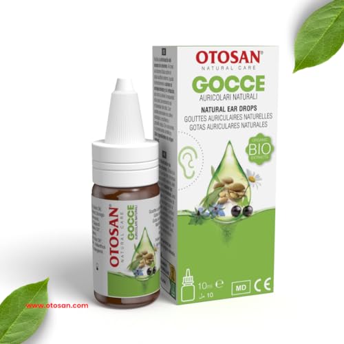 Otosan Gocce auricolari naturali, 1 flacone, 10 ml