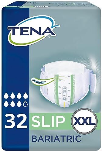 TENA 61490 Slip per incontinenza elasticizzato, taglia XL, confezione da 32