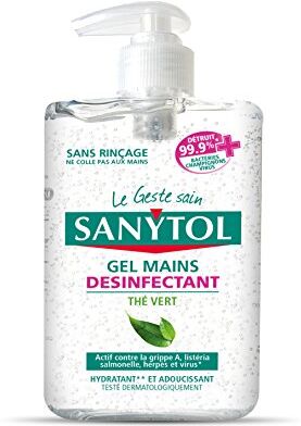 SANYTOL Gel disinfettante per mani, da 250 ml, Confezione da 3 Pezzi, Codice dell’Articolo: 33650300