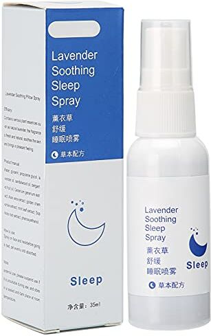 ZJchao Spray lenitivo per il sonno sollievo dall'insonnia cuscino per aiuto al sonno spray per il benessere naturale Tranquillit?Spray per il rimedio del sonno per notte insonne 35 ml, spray per il sonno l