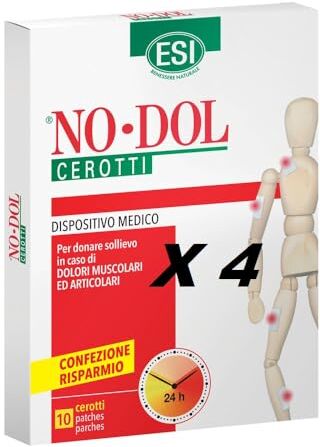 generico Esi NO-DOL 10 CEROTTI (4 Confezioni)