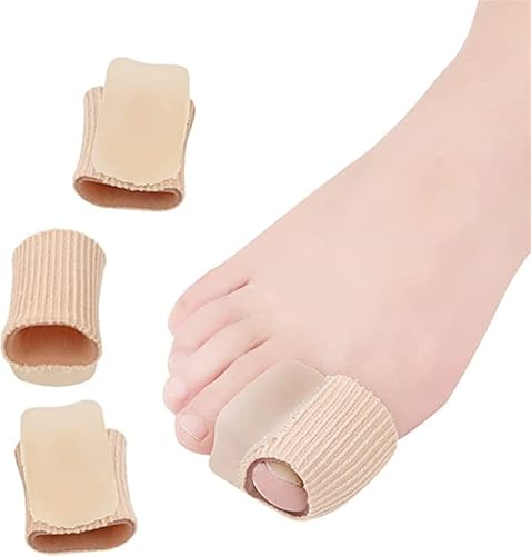 Generic 4 pezzo Bunion Pain Relief Toe Separatore Protector Tubo Manica per Big Toe Spacer Gel Spreader in Scarpe per Uomo e Donna Piedi Destra e Sinistra