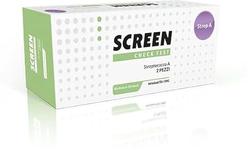 SCREEN ITALIA Srl Screen Test Streptococco A 2 Pezzi