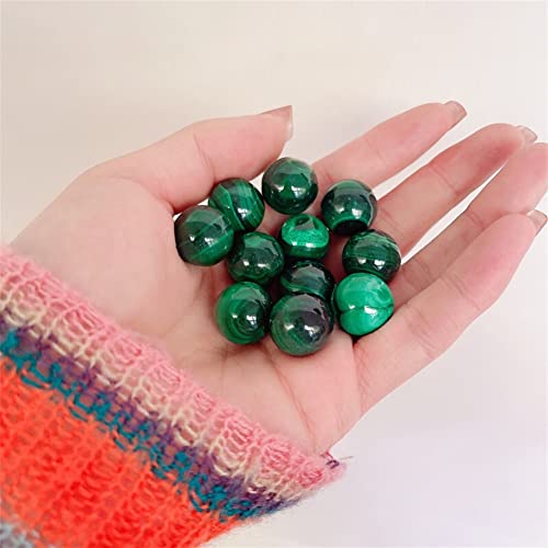 LABDIP decorazione della stanza Cristalli e pietre naturali Malachite di piccole dimensioni Sfera di cristallo fatta a mano Massaggiatore manuale di pietre preziose Sfera di cristallo for la decorazione Piet