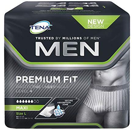 TENA Men Premium Fit Level 4 taglia L Confezione da 32 pezzi: comfort al maschile