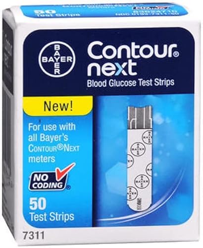 Bayer Contour Next Test Strips Pack of 50 by Contour-Next