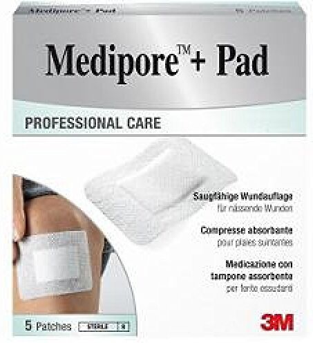 3M Medipore + Med pad 10x20cm 5pz