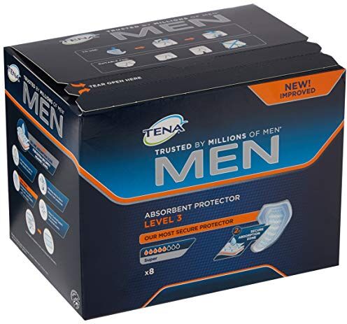 TENA Men Level 3, Pacco di 6 x 8 pezzi