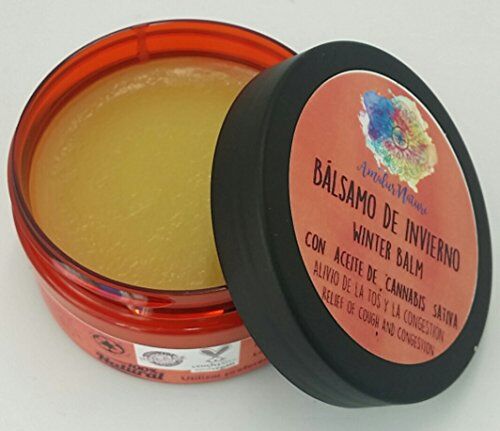 Amalur Nature Balsamo invernale Sollievo dai sintomi del raffreddore 100% naturale e fatto a mano 100 m