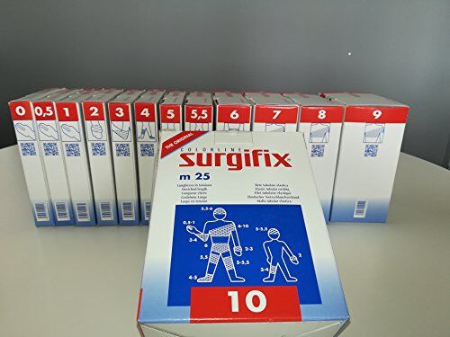 GIMA Surgifix Rete tubolare elastica leggera, morbida e traspirante, ideale per l’applicazione di medicazioni e garze, , 34700
