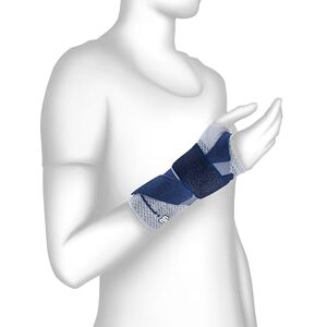 BAUERFEIND Orth MANUTRAIN -0 Fascia per polso destra, misura 2, 131 g, colore: Titanio BAUERFEIND Orth MANUTRAIN -0 Fascia per polso destra, misura 2, 131 g, colore: Titanio