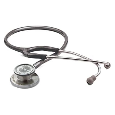 ADC Adscope 608 Stetoscopio clinico con testina convertibile Grigio metallizzato ADC Adscope 608 Stetoscopio clinico con testina convertibile Grigio metallizzato
