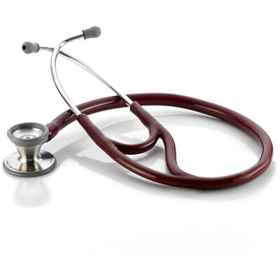 ADC Adscope 602, Stetoscopio cardiologico, Borgogna ADC Adscope 602, Stetoscopio cardiologico, Borgogna