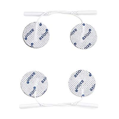 Axion ® 4 Elettrodi TENS Ø 3,2 cm I Connettore pin 2 mm Pads compatibili con elettrostimolatori TENS Ricambi riutilizzabili e autoadesivi Dispositivo medico certificato Axion ® 4 Elettrodi TENS Ø 3,2 cm I Connettore pin 2 mm Pads compatibili con elettrostimolatori TENS Ricambi riutilizzabili e autoadesivi Dispositivo medico certificato