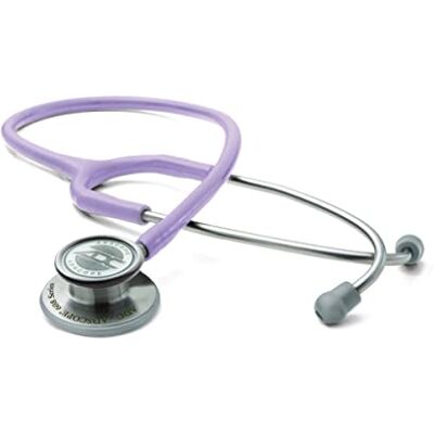 ADC Adscope 608 Stetoscopio clinico con testina convertibile Lavanda ADC Adscope 608 Stetoscopio clinico con testina convertibile Lavanda