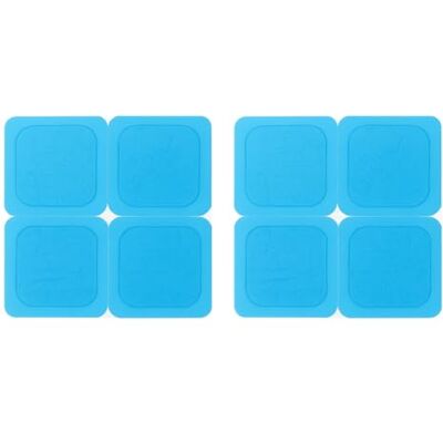 Axion ® 8 elettrodi in gel 4,5×4,5 cm Pads compatibili con Beurer EM59, EM89 e cinture EMS Ricambi riutilizzabili e autoadesivi Dispositivo medico certificato Axion ® 8 elettrodi in gel 4,5×4,5 cm Pads compatibili con Beurer EM59, EM89 e cinture EMS Ricambi riutilizzabili e autoadesivi Dispositivo medico certificato