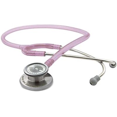 ADC Adscope 608 Stetoscopio clinico con testina convertibile Quarzo rosa ADC Adscope 608 Stetoscopio clinico con testina convertibile Quarzo rosa