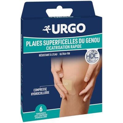 Urgo guarigione rapida medicazione ginocchia 6 medicazioni Urgo guarigione rapida medicazione ginocchia 6 medicazioni
