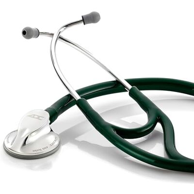 ADC Adscope 600, Stetoscopio cardiologico serie Platinum, Verde scuro ADC Adscope 600, Stetoscopio cardiologico serie Platinum, Verde scuro