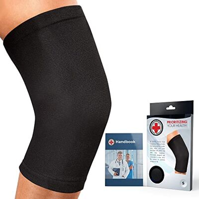 Dr. Arthritis Ginocchiera Ortopedica a Compressione Ideata da Medici Specialisti – Tutore Ginocchio con Filato di Rame – Ginocchiera Sportiva di Supporto per Recupero Post-Infortuni e Tendinite (Taglia S) Dr. Arthritis Ginocchiera Ortopedica a Compressione Ideata da Medici Specialisti – Tutore Ginocchio con Filato di Rame – Ginocchiera Sportiva di Supporto per Recupero Post-Infortuni e Tendinite (Taglia S)