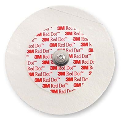 3M Red Dot™ Elettrodo per monitoraggio cardiaco con supporto in Micropore™, confezione da 1.000 elettrodi diametro 6 cm 3M Red Dot™ Elettrodo per monitoraggio cardiaco con supporto in Micropore™, confezione da 1.000 elettrodi diametro 6 cm