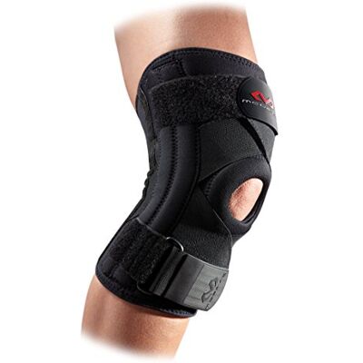 McDavid , Supporto legamenti ginocchio, Nero, XL: 17-20 McDavid , Supporto legamenti ginocchio, Nero, XL: 17-20