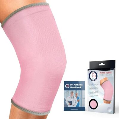 Dr. Arthritis Ginocchiera Ortopedica da Donna Ideata da Medici Specialisti – Tutore Ginocchio a Compressione con Filato di Rame – Ginocchiera Sportiva per Recupero Post-Infortuni (Confezione Singola, Taglia S) Dr. Arthritis Ginocchiera Ortopedica da Donna Ideata da Medici Specialisti – Tutore Ginocchio a Compressione con Filato di Rame – Ginocchiera Sportiva per Recupero Post-Infortuni (Confezione Singola, Taglia S)