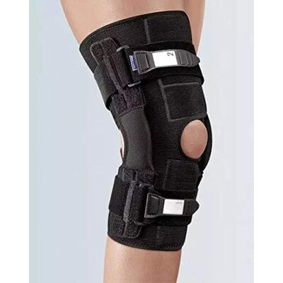 FGP STABIMED III ginocchiera articolata corta in Drytex apertura anteriore con snodi policentrici esterni PHYSIOGLIDE Misura MEDIUM (circonf.coscia cm. 45-51) Conforme alla normativa CE FGP STABIMED III ginocchiera articolata corta in Drytex apertura anteriore con snodi policentrici esterni PHYSIOGLIDE Misura MEDIUM (circonf.coscia cm. 45-51) Conforme alla normativa CE