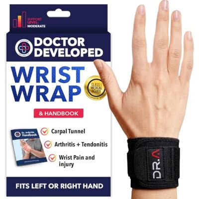 Dr. Arthritis Polsini Palestra Sviluppati dai Medici, Tutore Polso per Tendinite, Polsiere Palestra Ideali per Fitness e Sollevamento Pesi (1 Pezzi) Dr. Arthritis Polsini Palestra Sviluppati dai Medici, Tutore Polso per Tendinite, Polsiere Palestra Ideali per Fitness e Sollevamento Pesi (1 Pezzi)