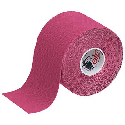 ALPIDEX Nastro Kinesiologico Rosa Fucsia 1 Rotolo 5m x 5cm Tape Sportivo Taping, cerotto, elastico, impermeabile, cotone, muscolare, ginocchio, caviglia, spalla, schiena, polso, gomito, viso, collo ALPIDEX Nastro Kinesiologico Rosa Fucsia 1 Rotolo 5m x 5cm Tape Sportivo Taping, cerotto, elastico, impermeabile, cotone, muscolare, ginocchio, caviglia, spalla, schiena, polso, gomito, viso, collo