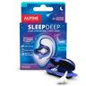 Alpine SleepDeep – Tappi per dormire in gel morbido – Forma ovale 3D rivoluzionaria e gel per eliminazione del rumore e ottimizzare il comfort e l’attenuazione – Riduce i rumori (S)