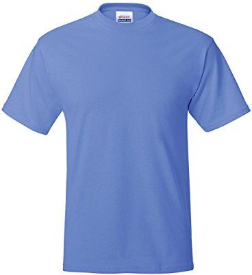 hanes Adult Comfortblend Ecosmart Tee (Carolina Blue) (2X)