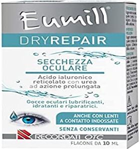 Eumill Gocce Oculari Recordati Dryrepair, Multicolor, 10 Millilitri