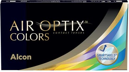 Air Optix Colors Lenti a Contatto Mensili, Colore Pure Hazel, 2 Lenti, BC 8.6 mm, DIA 14.2 mm, 0,00 Diottrie Senza Gradazione