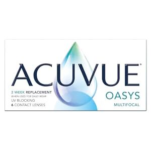 Acuvue OASYS MULTIFOCAL Lenti a contatto quindicinali per la presbiopia Protezione UV;-3.75 diottrie; BC 8.4; DIA 14.30; ADD High; 6 lenti Acuvue OASYS MULTIFOCAL Lenti a contatto quindicinali per la presbiopia Protezione UV;-3.75 diottrie; BC 8.4; DIA 14.30; ADD High; 6 lenti