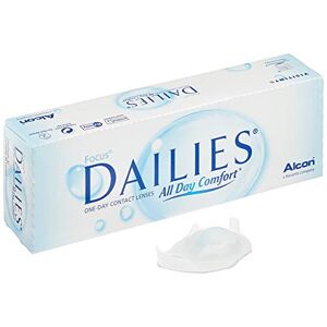 Alcon Dailies All Day Comfort Lenti A Contatto Giornaliere, 30 Lenti, BC 8.6 mm, DIA 13.8 mm, +5 Diopt