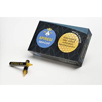 Apiregi Senior - Integratore Multivitaminico - 20 Fiale Apiregi Senior - Integratore Multivitaminico - 20 Fiale