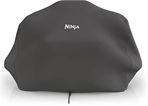 Ninja Premium Outdoor Cover, compatibile con griglie Woodfire (serie OG700), tessuto resistente all'acqua, anti-scolorimento, leggero, nero, 48 x 61 x 33 cm