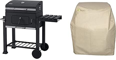 Tepro 1164 Toronto Click 2019 Barbecue a carbone, Acciaio inox, Antracite & Toronto Barbecue a carbonella dal design innovativo